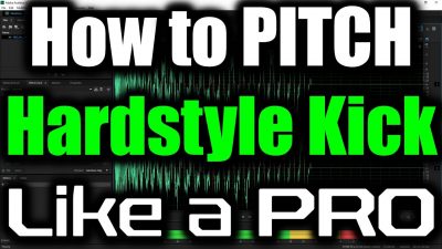 HARDSTYLE KICK PITCH LIKE A PRO | How to Pitch a Hardstyle Kick Adobe Audition | Change Pitch Kick