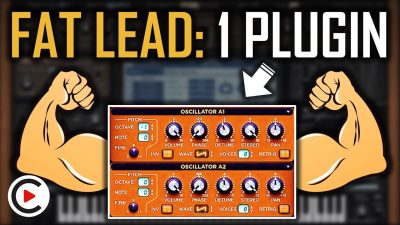 How to Make Fat Leads with ONLY One Plugin | Sylenth1 Lead Tutorial (FL Studio Hardstyle EDM Lead)