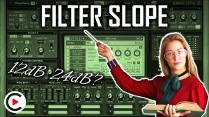 HOW TO USE FILTER SLOPE | 12 dB, 24 dB & 48 dB Filter Types (SYNTHESIZER FOR BEGINNERS LESSON 11)