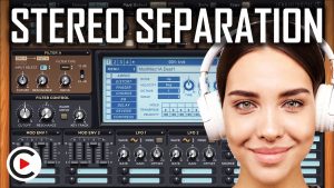 HOW TO USE STEREO SEPARATION | Stereo Spread Sound Effect (SYNTHESIZER FOR BEGINNERS LESSON 7)