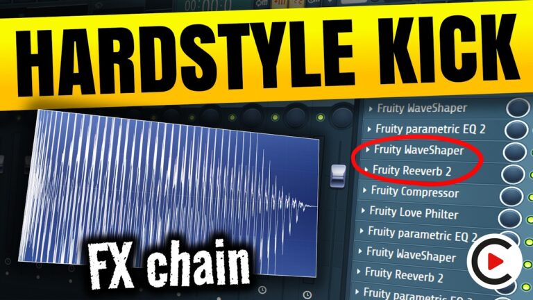 How I Made This HARDSTYLE KICK TAIL in FL Studio (All FX Settings)